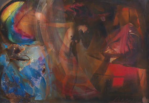 HiÇ, 2016, tuval üzerine yağlıboya, 45 x 65 cm